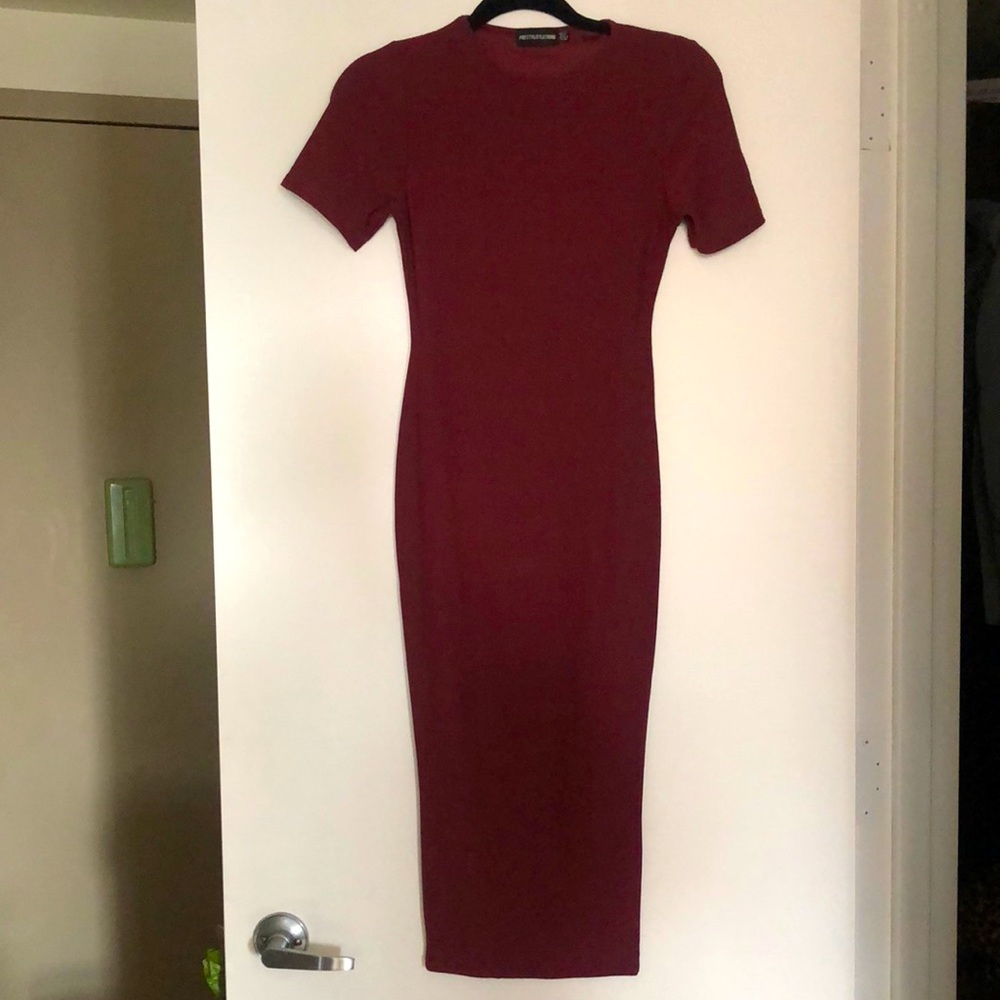 PrettyLittleThing Bodycon Midi Dress